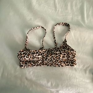 target cheetah bikini top
